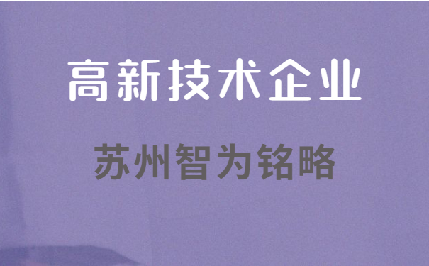 高新技術企業(yè)申報