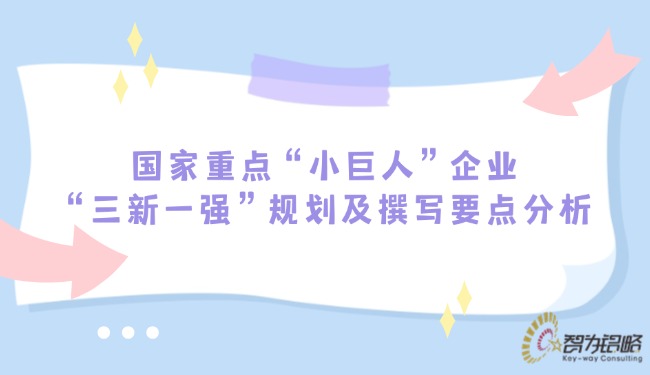 1746670998202862.jpg 國家重點(diǎn)“小巨人”企業(yè)“三新一強(qiáng)”規(guī)劃及撰寫要點(diǎn)分析.jpg