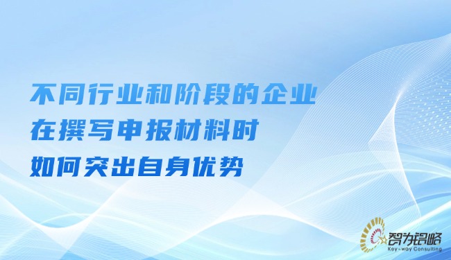 1749432662207615.jpg 不同行業(yè)和階段的企業(yè)在撰寫申報材料時如何突出自身優(yōu)勢.jpg