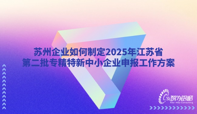 1751338508110995.jpg 蘇州企業(yè)如何制定2025年江蘇省*二批專精特新中小企業(yè)申報(bào)工作方案.jpg